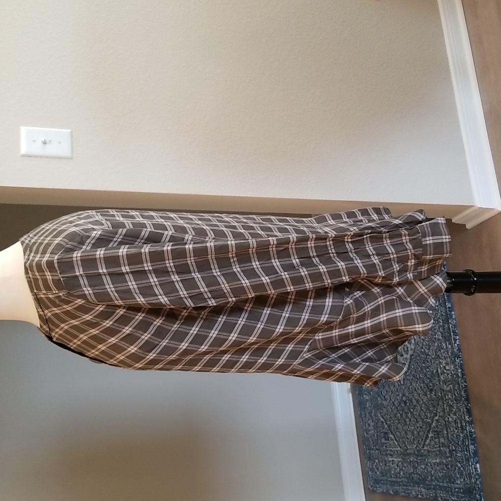 2/$20 - Loft Plaid Blouse - Picture 4 of 6
